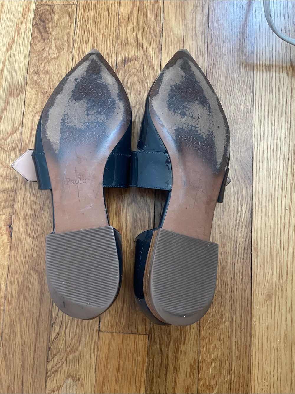 Linea Paolo Navy Patent Flats🥿🥿 - Picture 6 of 7